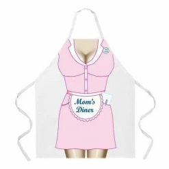 LA Imprints Attitude Apron - Mom's Diner