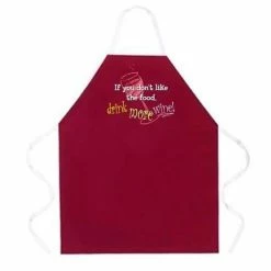 Chadwicks & Hacks LA Imprints Attitude Apron - Drink More Wine Apparel