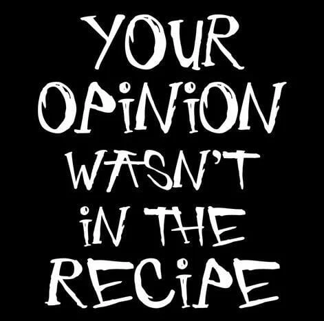 Chadwicks & Hacks LA Imprints Attitude Apron - Your Opinion 3 Chadwicks & Hacks LA Imprints Attitude Apron - Your Opinion