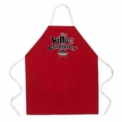 BBQ Accessories LA Imprints Attitude Apron - King Of Carnivores