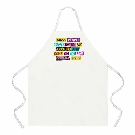 LA Imprints Attitude Apron - Normal Lives BBQ Accessories 2 LA Imprints Attitude Apron - Normal Lives BBQ Accessories