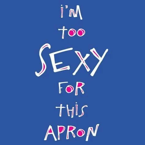 Apparel LA Imprints Attitude Apron - Sexy Apron 3 Apparel LA Imprints Attitude Apron - Sexy Apron