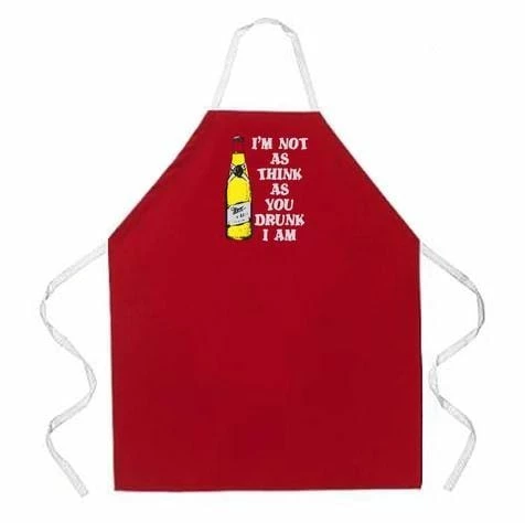 BBQ Accessories LA Imprints Attitude Apron -I'm Not As Think 2 BBQ Accessories LA Imprints Attitude Apron -I'm Not As Think