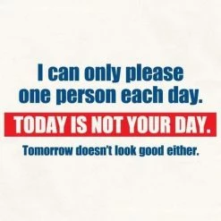 BBQ Accessories LA Imprints Attitude Apron - Today Is Not Your Day