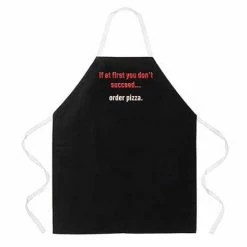 LA Imprints Attitude Apron - Order Pizza BBQ Accessories