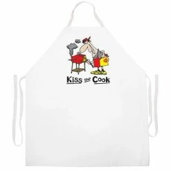Chadwicks & Hacks Apparel LA Imprints Attitude Apron - Kiss The Cook