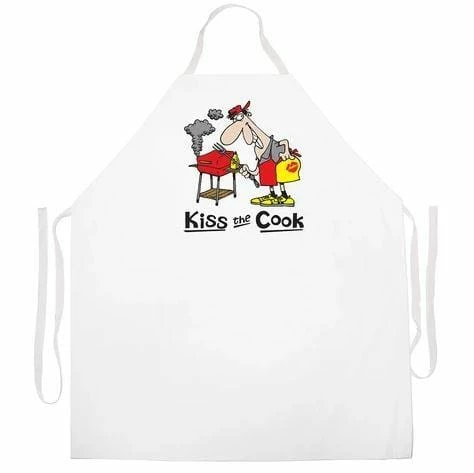 Chadwicks & Hacks Apparel LA Imprints Attitude Apron - Kiss The Cook 2 Chadwicks & Hacks Apparel LA Imprints Attitude Apron - Kiss The Cook