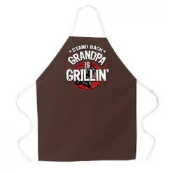 Source Resource LA Imprints Attitude Apron - Grandpa Is Grilling Apparel