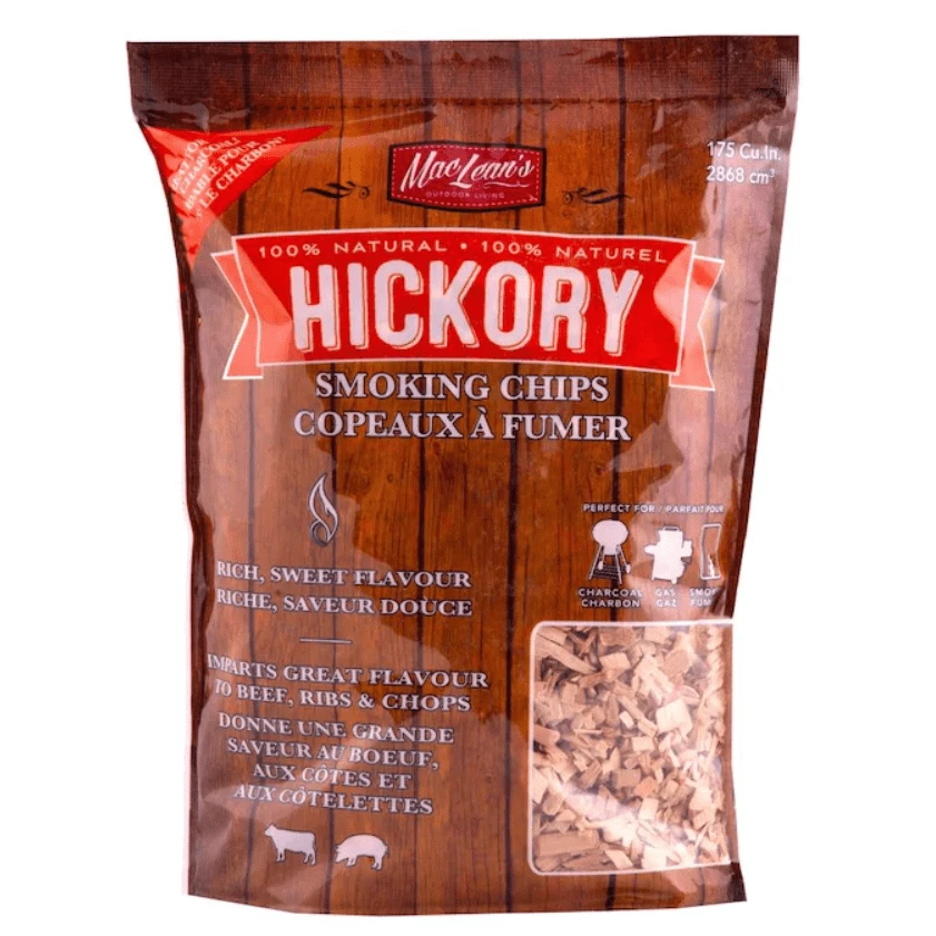 Maclean Outdoor Living Inc. MacLean's Smoking Chips (Hickory - 2lb.) - CB-230H-CP 1 Maclean Outdoor Living Inc. MacLean's Smoking Chips (Hickory - 2lb.) - CB-230H-CP
