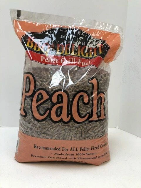 BBQ Accessories BBQers Delight Wood Pellets (Peach - 20 Lb.) 1 BBQ Accessories BBQers Delight Wood Pellets (Peach - 20 Lb.)
